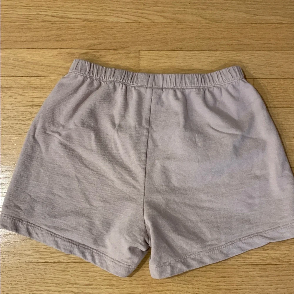 American Giant Women’s French Terry Pull On Lounge Shorts Size XS Blush Pink - Picture 4 of 7